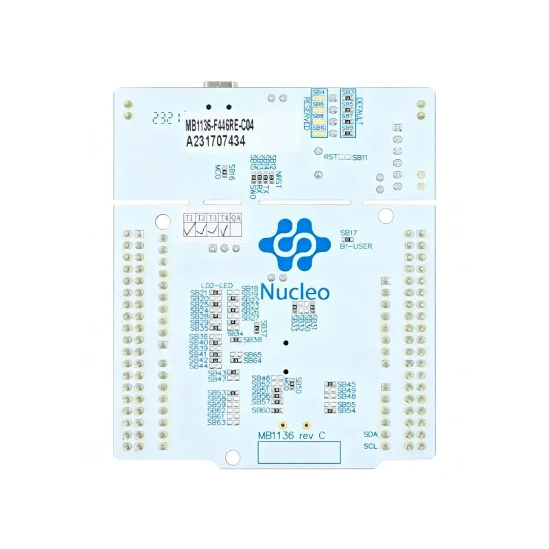 NUCLEO‑F446RE Nucleo‑64 Development Board, STM32F446RET6 32‑Bit MCU Embedded Development Module