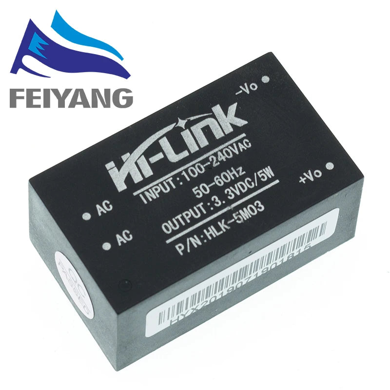 HLK-PM01 HLK-PM03 HLK-PM12 AC-DC 220V to 5V/3.3V/12V Mini Power Supply Module Intelligent Household Switch HLK-5M05  5M12 5M03