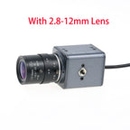 Global Shutter 210fps Monochrome VGA Mini USB Camera With CS Lens 5-50mm 2.8-12mm UVC Plug Play For High Speed Motion Detection
