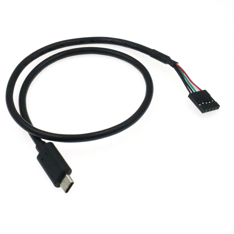 USB Header PCB Motherboard Cable USB 2.0 Micro 5Pin /Mini 5Pin Type-c Male USB Female to 9Pin Female 2.54