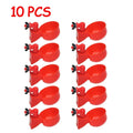 5-50Pcs Chicken Duck Drinking Cup Automatic Drinker Chicken Feeder Plastic Poultry Farm Water Drinking Cups Easy Installation