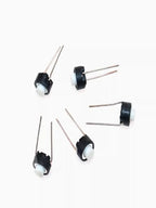 10/20/50/100PCS SKRGAED010 ALPS Tact Switch 6*6*5 White Black Touch Switch 6*6*5mm DIP Tactile Push Button Micro Switch