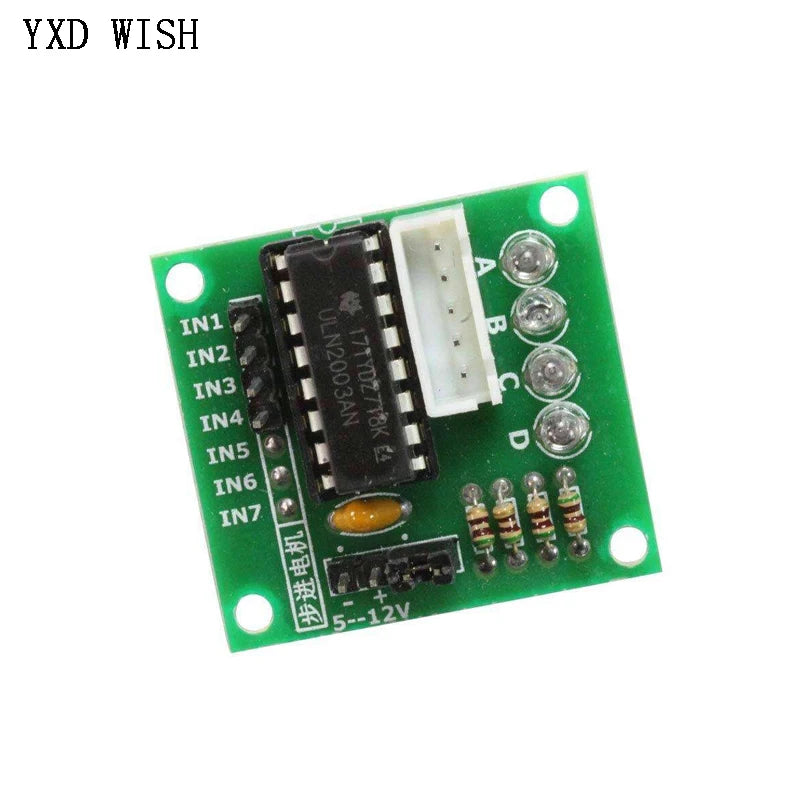 10PCS 28BYJ-48-5V 4 phase Stepper Motor Driver Board ULN2003 For Arduino 8BYJ Motor Driver + ULN2003 Board DIY Kit
