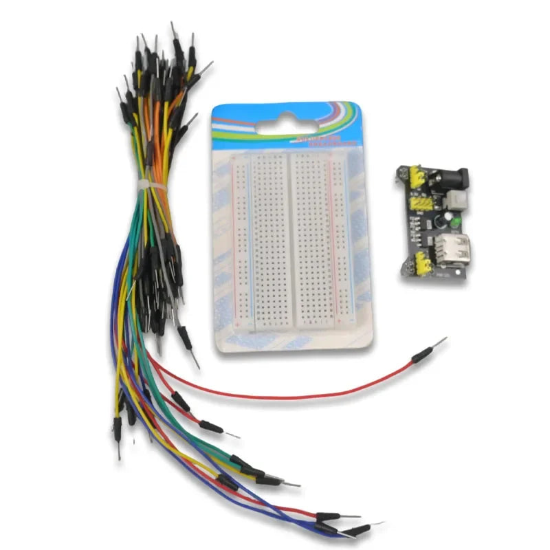 4/3/2PCS MB-102 Breadboard 400 830 Points Solderless PCB Bread Board Jumper Wire Cable Prototype Board DIY for Arduino Kit