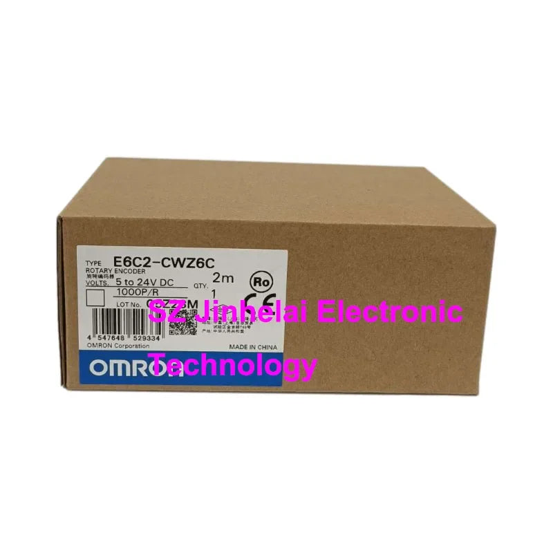 Omron E6B2-CWZ6C E6C2-CWZ6C 100 200 360 500 600 1000 1024 2000P/R New and Original Rotary Encoder 2M 5-24VDC