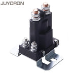 High Quality 4 Pin SPST 500A DC12V Solenoid Auto Car Starter Relay Start Contactor Double Batteries