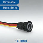 Smart In-Wall Touch Light Switch Dimmer 3.7V-24V DC, LED Compatible, Modern Design for Home/Office, Easy Installation