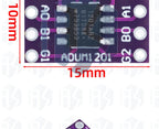 1~10PCS Magnetic Isolator Board Module Replace Optocouplers CJMCU-1201 ADUM1201 Isolator ADUM1201ARZ SOIC SPI Interface