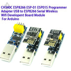 CH340C ESP8266 ESP-01 ESP01S Programmer Adapter USB to ESP8266 Serial Wireless Wifi Developent Board Module For Arduino
