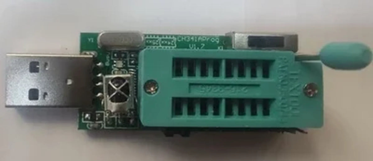 CH341A Programmer V1.7 1.8V Level Conversion W25Q64FW W25Q128FW GD25LQ64