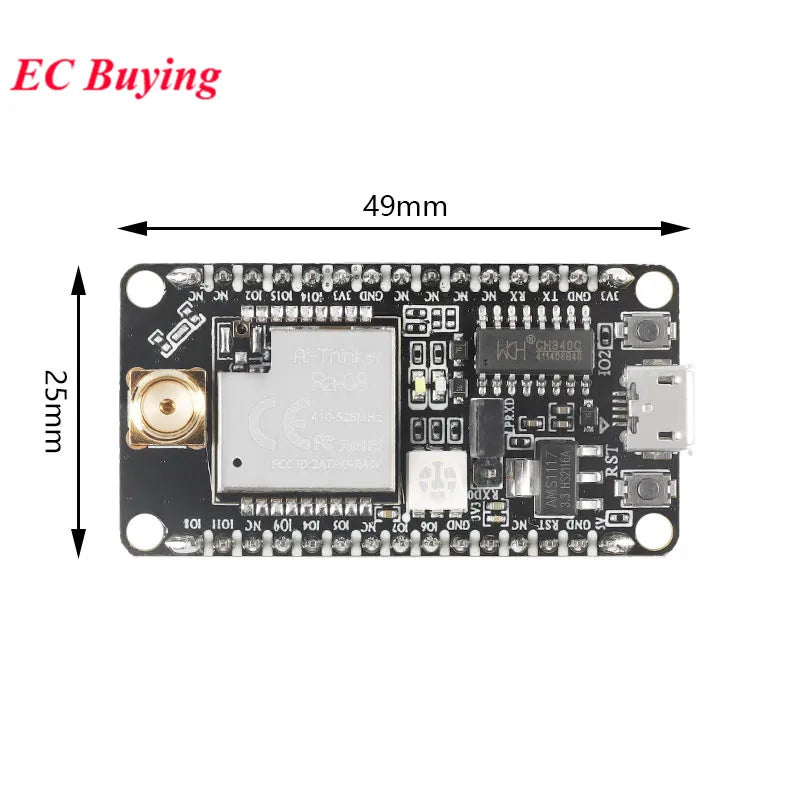Ra-08 Ra-08H LoRaWAN Development Board Module LoRa WAN Ra-01 Ra-02 Ra-07 Ra-09 Ra-09H 410-525MHz 803-930MHz MCU SMA Interface