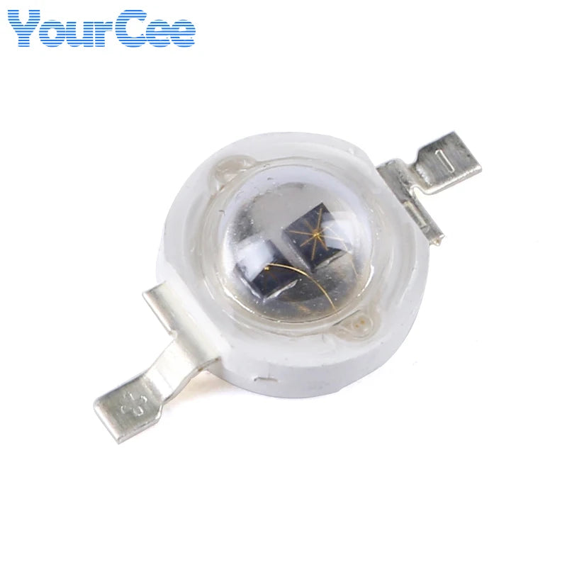 2Pcs 3W 5W 850nm 940nm High Power Infrared LED Emitter CCTV Camera IR Diode for Security Black LEDs
