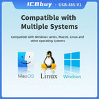 USB to 485 Serial Port Converter Communication Module CH340 PLC Serial Port IO Module