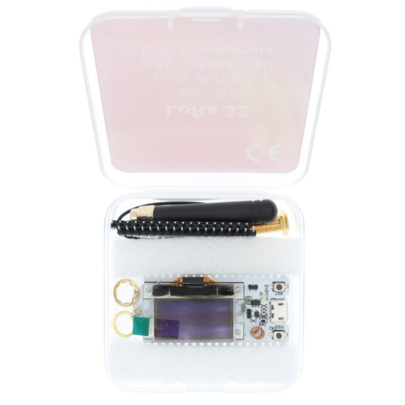 SX1276 SX1278 ESP32 LoRa 868MHz/915MHz/433MHz 0.96 Inch Blue OLED Display Bluetooth WIFI Kit 32 Development Board