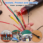 Heat Shrink Tube Kit Thermoresistant Tubing Heat Shrink Wire Wrapping Electrical Connection Cable Insulation Sleeved Protecter