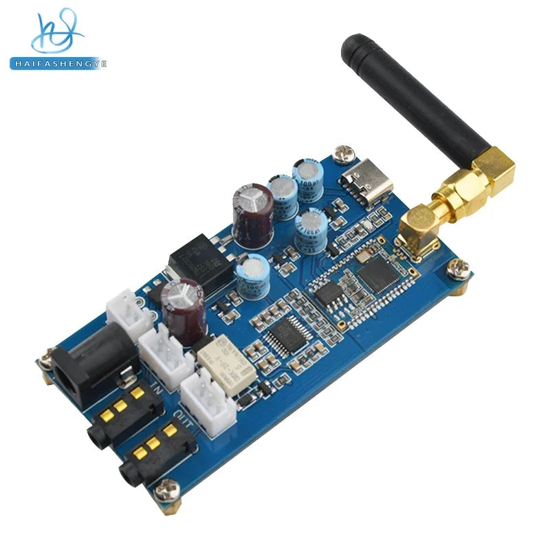 Bluetooth Decoding Board 5.0 Non Destructive PCM5102 Receiver Board Modification Amplifier Sound System DIY Zero Noise DC6-20V
