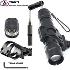 Zoomable LED Infrared Tactical Flashlight Night Vision Rechargeable Waterproof Hunting Torch 850nm/940nm IR Flashlight