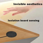 LED Light Switch Control Wireless Touch Sensor Penetrable 25mm Wood Panel 12V 24V 60W Hand Sweep Control Dimmable Touch Dimmer