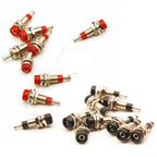 10/50/100PCS 2mm Banana Female Socket with Insulated Copper Terminal – Ideal for Panel Testing and Speaker Connections