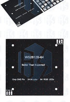 ‌WS2812 8x8 RGB LED Matrix – 64 Programmable 5050 Addressable LEDs with Arduino/Raspberry Pi