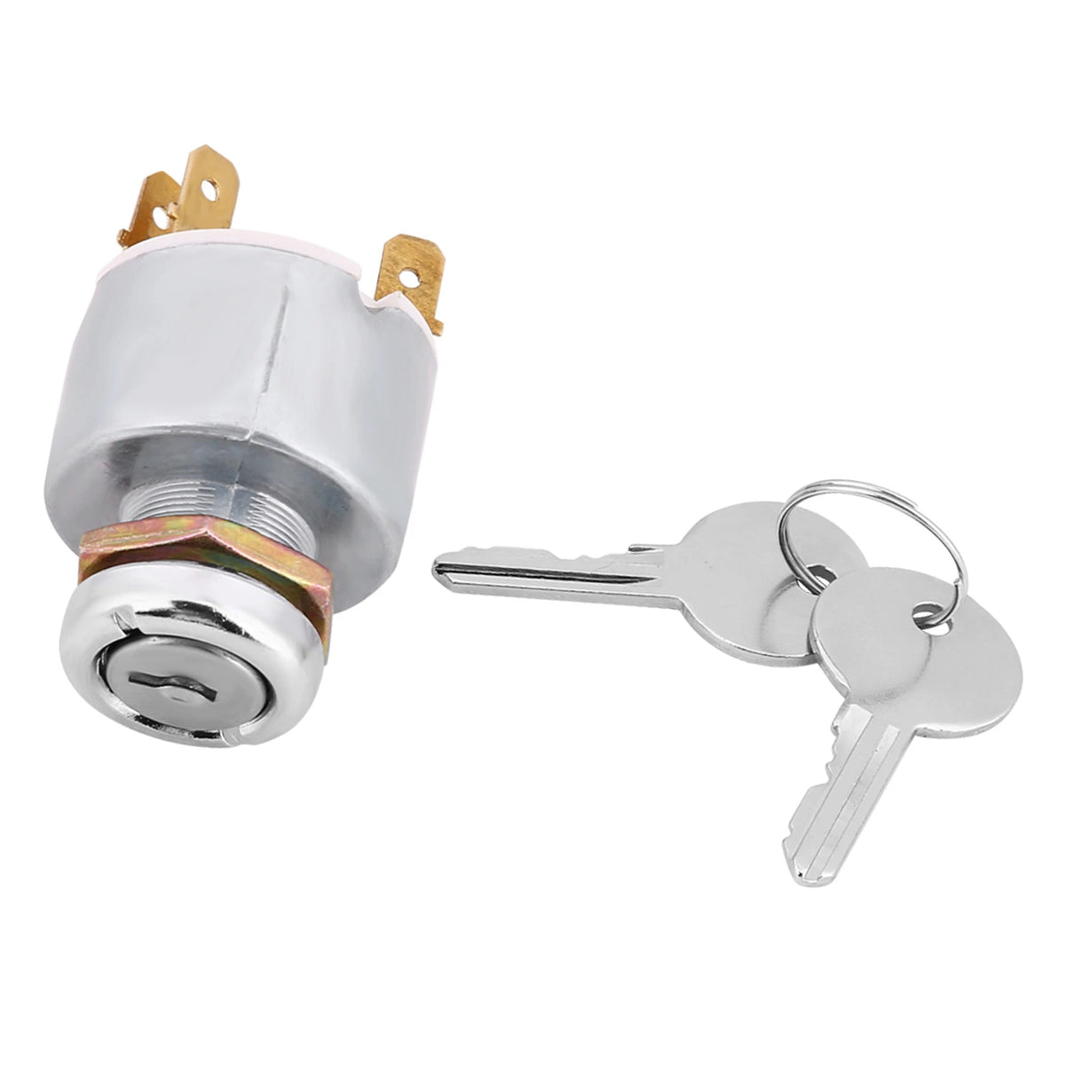 12V Universal Car Auto 3 Position ON OFF Start Ignition Switch Controls W/ 2 Keys SPB501