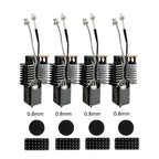 Toolhead Hot End For Snapmaker U1 Pre-installed Thermistor & Ceramic Heating Plate Quick Heating Hotend For U1 3D Printer Parts