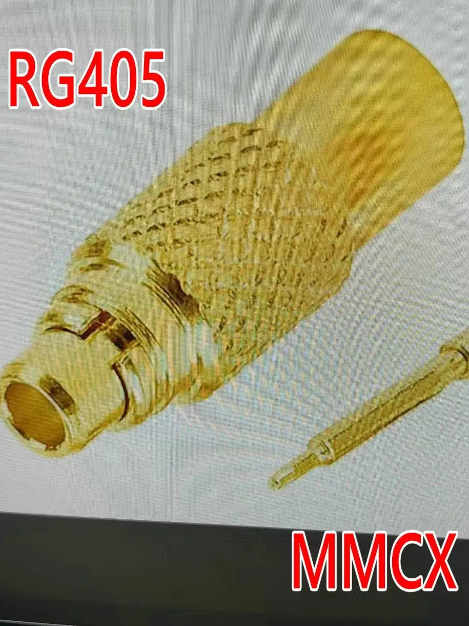 NEW MMCX Male FOR RG405 0.086" Semi-Rigid Cable