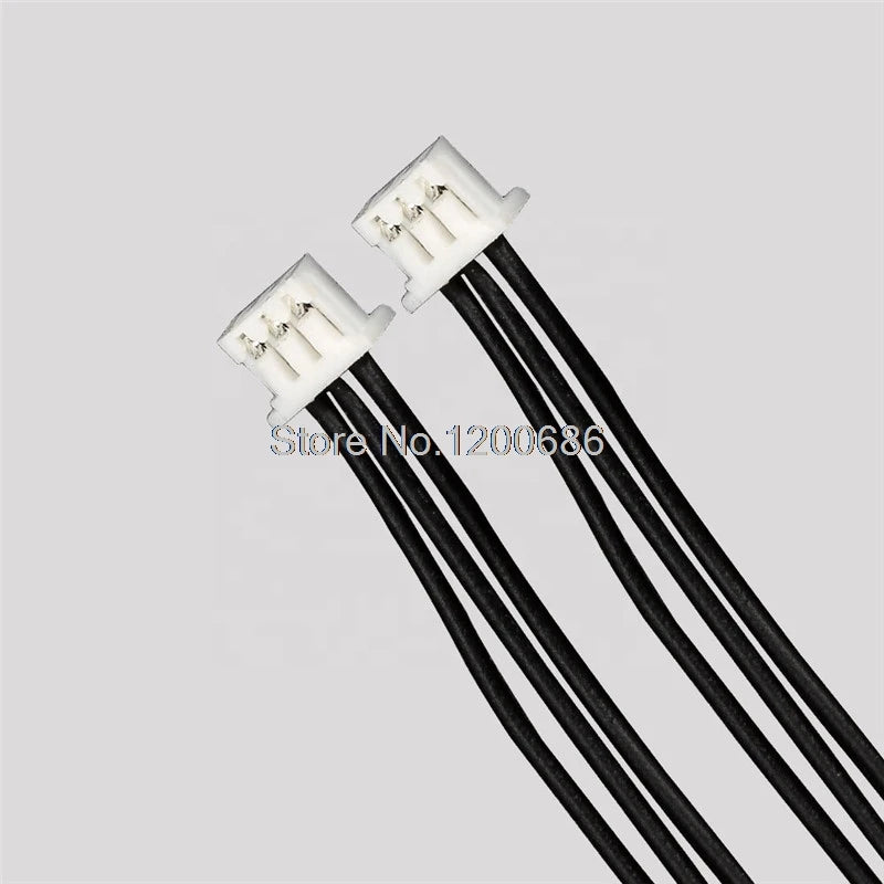 10CM Custom assembly 1.25 51021 1.25 jst 1.25 1.25MM housing wire harness Female Double Connector 100MM 1007 28 AWG Black