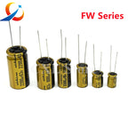Nichicon Audio Electrolytic Capacitor FW Series 6.3V10V 16V 25V 35V 50V 63V 100V 10UF 22UF 47UF 100UF 220UF 470UF 1000UF 2200UF