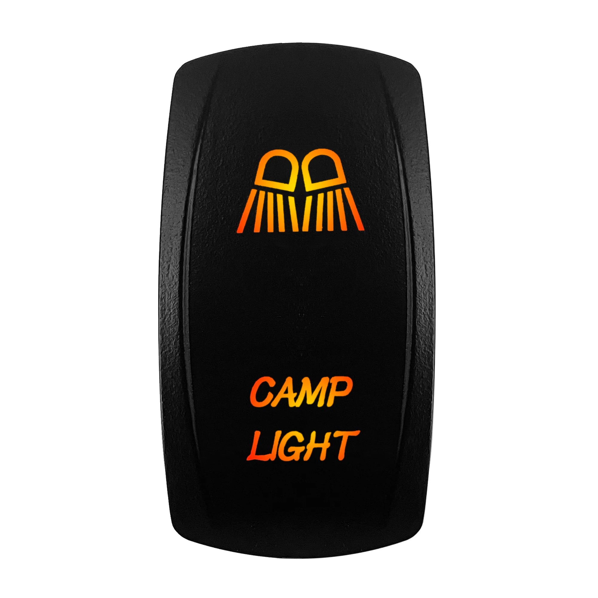 12V-24V Orange Led Rocker Switch Waterproof 20A Amber Light SPST DPDT Toggle Key for Car Boat ATV Camper Motorhome Auto Machine