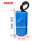 CD60 startup capacitor Plastic shell/electrolytic cell 450V 450VAC 75UF 100UF 150UF 200UF 250UF 300UF 350UF 400UF 500UF 800UF