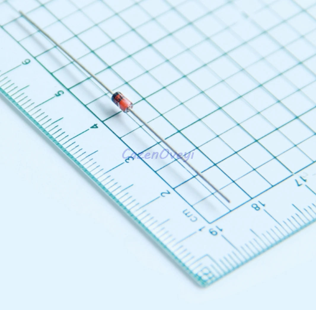 Hot sales 100pcs/lot 0.5W Zener diode 500MW DO-35 1/2W BZX55C 11V 12V 13V 15V 16V 18V 20V 22V 24V 27V 30V 33V 36V 39V 43V 47V