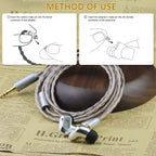 OKCSC HIFI Earphone Connecter for MMCX Female to IE900 Male Adapter for SENNHEISER IE200/IE300/IE600/IE900/AKG N5005/N30/N40