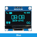1.3" OLED Module 1.3 inch Display Module White/Blue 128X64 I2C SSD1306 12864 LCD Screen Board 1.3 Inch IIC OLED LED for Arduino