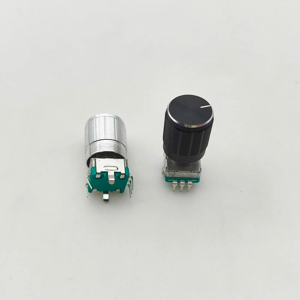 5Pcs 360 Degree EC11 Rotary Encoder 5Pin 20 Position Plum Shaft Digital Signal Potentiometer Handle Long 15mm 20mm