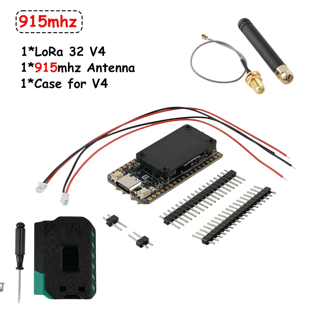 Heltec WiFi LoRa 32 V4 Development Board OLED Display ESP32-S3 SX1262 Chip WiFi BLE Low Power for Meshtastic IoT Devices Arduino