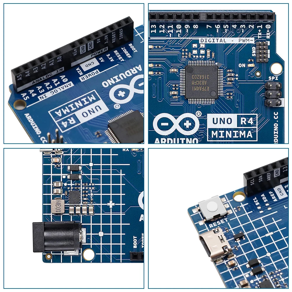 Original Arduino UNO R4 WiFi/Arduino UNO R4 WiFi Arduino Controller Development Board Programming Learning Board with USB Cable