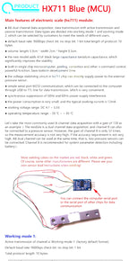 HX711 AD Module Body Load Cell Weighing Sensor Pressure Sensor+4Pcs 50kg Human Scale Load Cell Weight Sensors+Measurement Tools