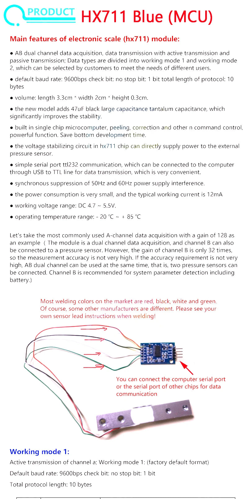 HX711 AD Module Body Load Cell Weighing Sensor Pressure Sensor+4Pcs 50kg Human Scale Load Cell Weight Sensors+Measurement Tools