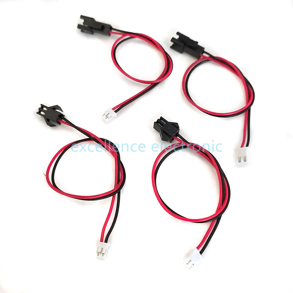 5PCS SM 2.54mm to PH2.0/XH2.54 Plug Socket 2P/3P/4P/5P/6P male Female Conversion Cable 20cm 26AWG Extension Cable
