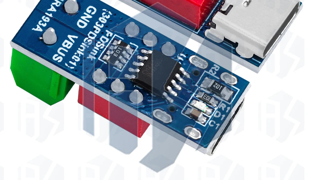 USB-C PD Trigger Board Module PD/QC Decoy Board Fast Charge USB Type-c to 12v High Speed Charger Power Delivery Boost Module