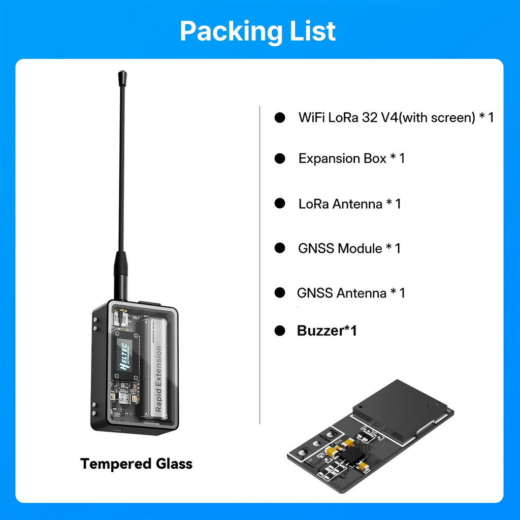 Heltec WiFi LoRa 32 Expansion Kit Heltec V4 ESP32S3 SX1262 928MHz GPS Module Tempered Glass/Touch Screen For Meshtastic LoRaWAN
