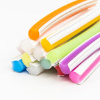 6mm 8mm 12mm S Bendable Separate Flexible Silicone Neon 3528SMD Led Strip 12V For LED Neon Sign Waterproof IP67