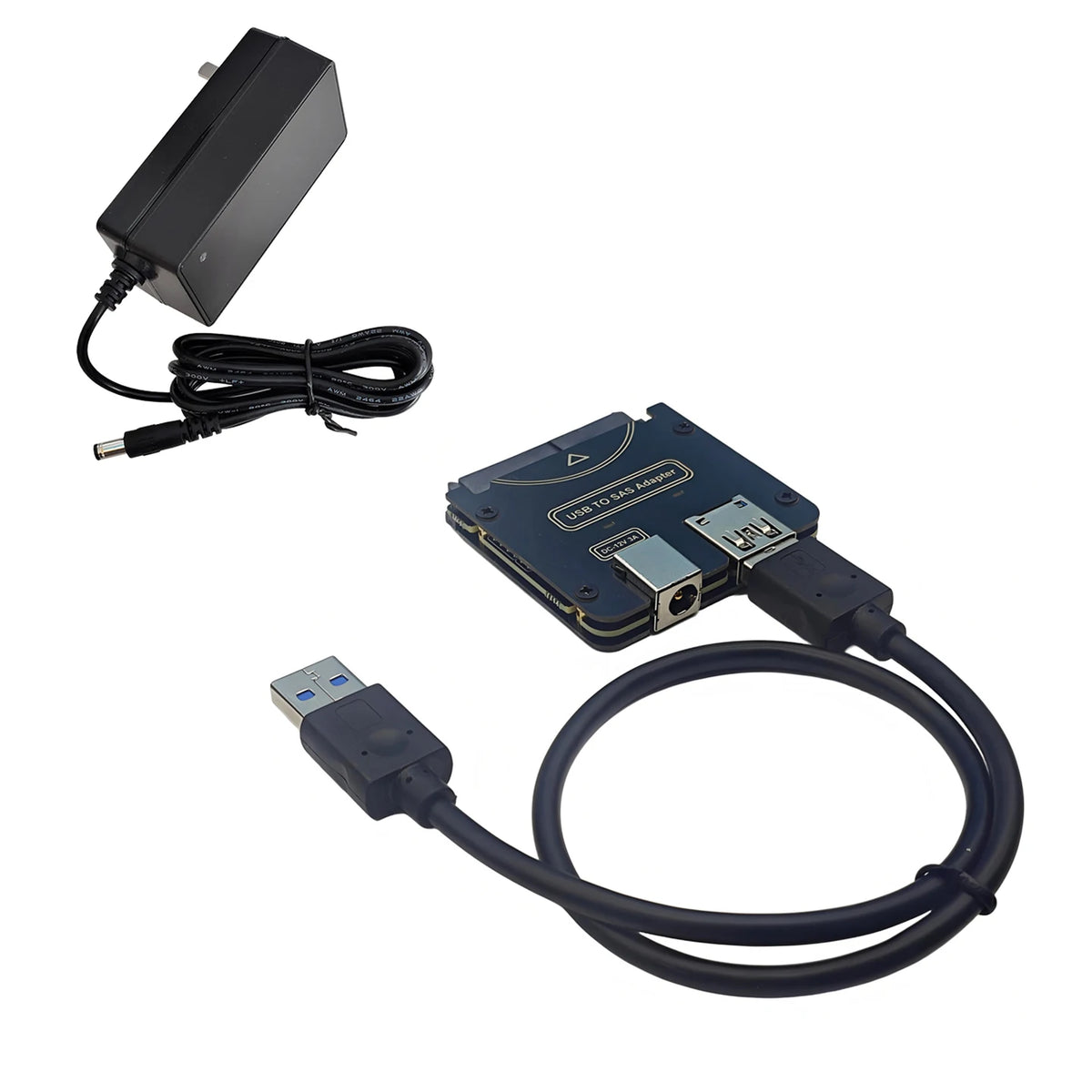 USB To SAS Hard Drive Easy Drive Cable 29PIN Hard Drive Solid State SSD Expansion Card SATA 22PIN to SAS Adapter Card