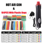 220V DIY Heat Gun Electric Power Tool Hot Air Gun 300W Temperature Gun With Supporting Seat Shrink Plastic DIY Craft Tool