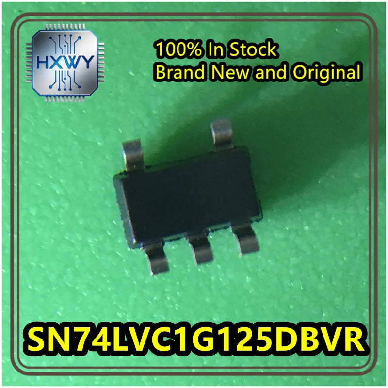 (50/200PCS) SN74LVC1G125DBVR C255 SOT-23-5 Tri-state Output Single-channel Bus Buffer Gate, Brand New Original Stock, Electronic