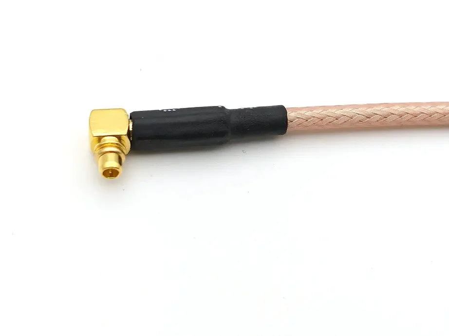 SMA Female Nut Jack To MMCX Male Plug Right Angle Pigtail Adapter Cable RG316 New
