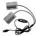 DC5V USB Vibrating Dual Motors 3 Speed Regulator Massage Device Vibrating Motor Frog Breeding Vibration Motor with Cable