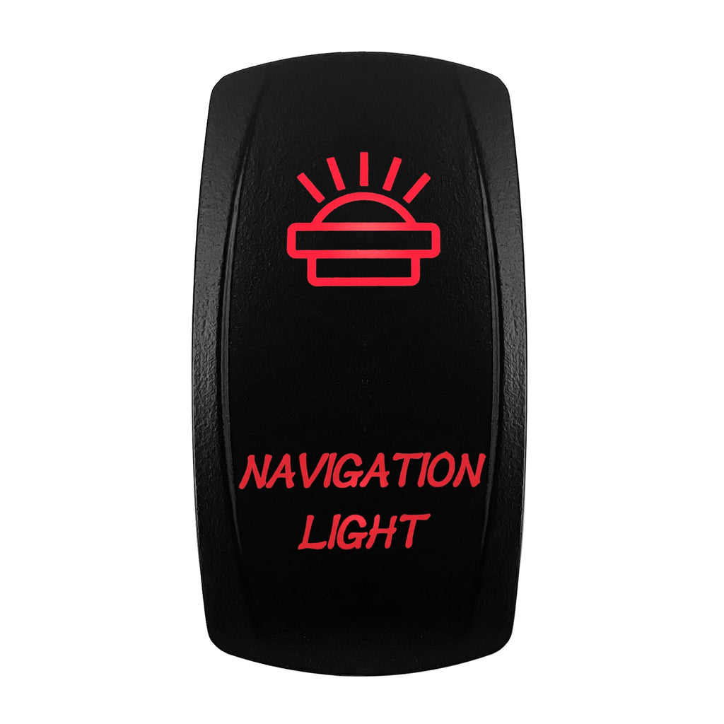 Red Led Light Rocker Switch 12V/24V SPST DPDT Toggle Switch ON OFF/ ON OFF ON Backlight Latching / Momentary Dash Panel Control