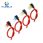 1PCS 12V Fuse Holder Add-a-circuit TAP Adapter Micro Standard Ford ATM APM Blade